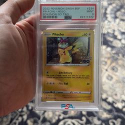 Pikachu PSA 9