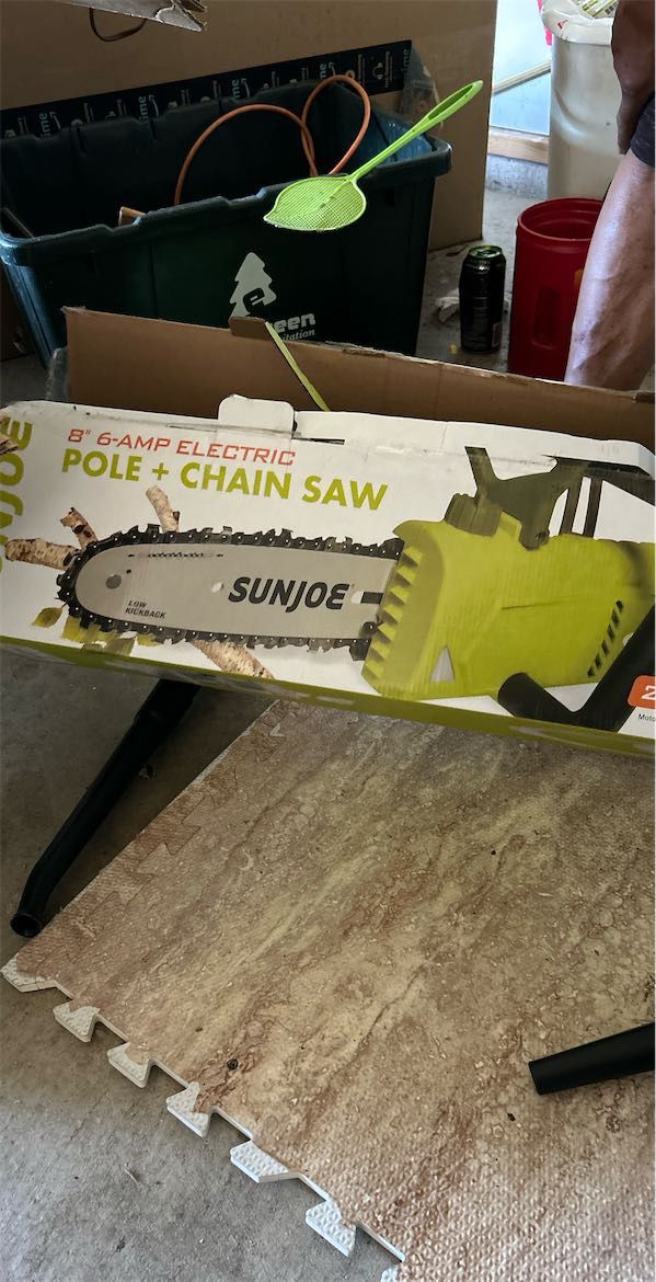 Pole And Chain Saw