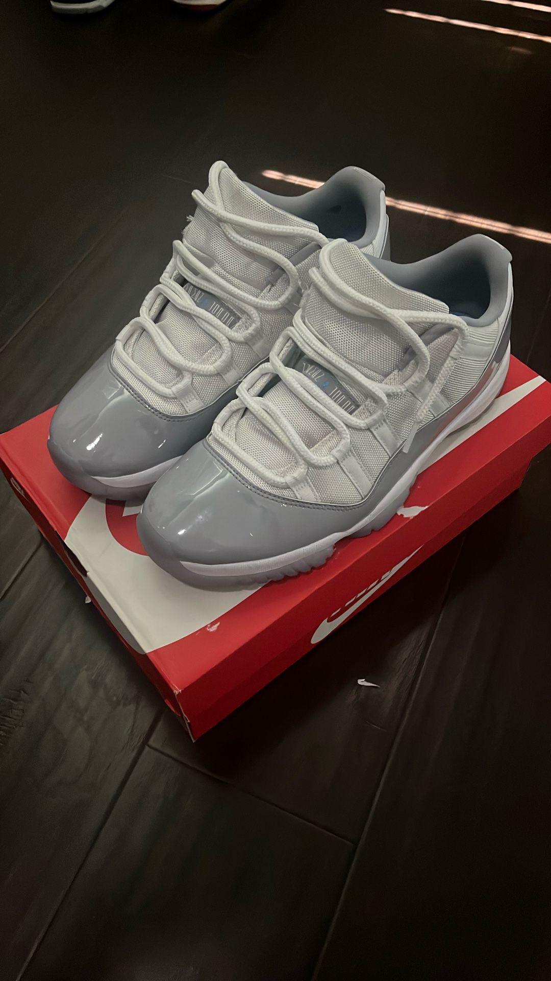 Cement Grey Jordan 11s