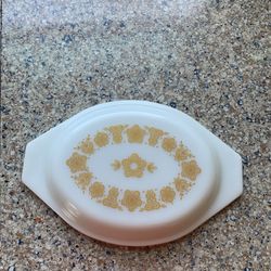 Vintage Pyrex Gold Butterfly 