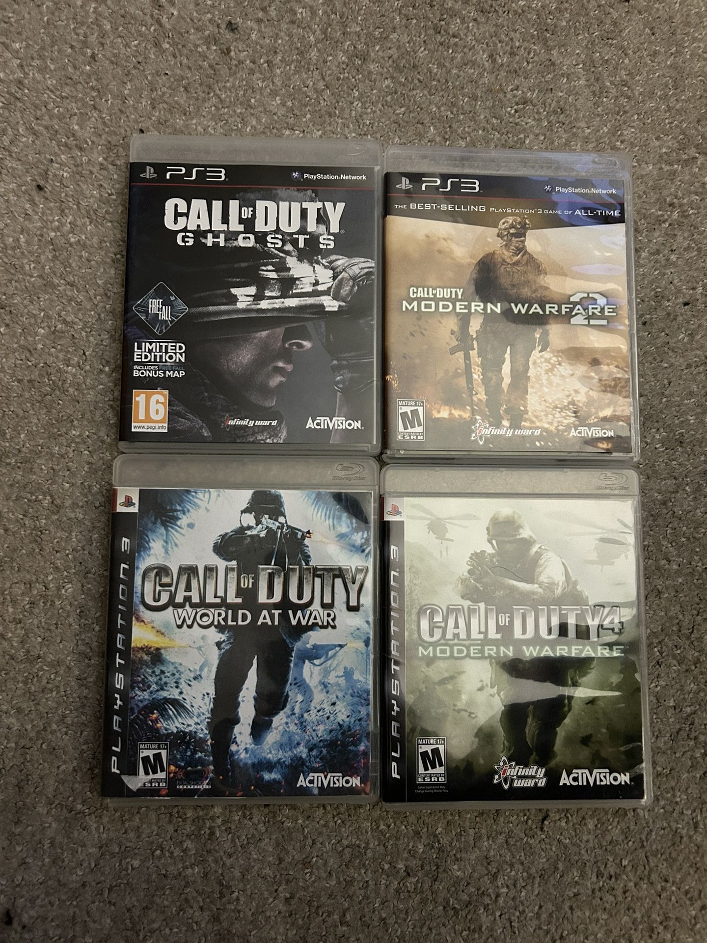 Hey I’m Selling My PS3 And Ps4 Video Games