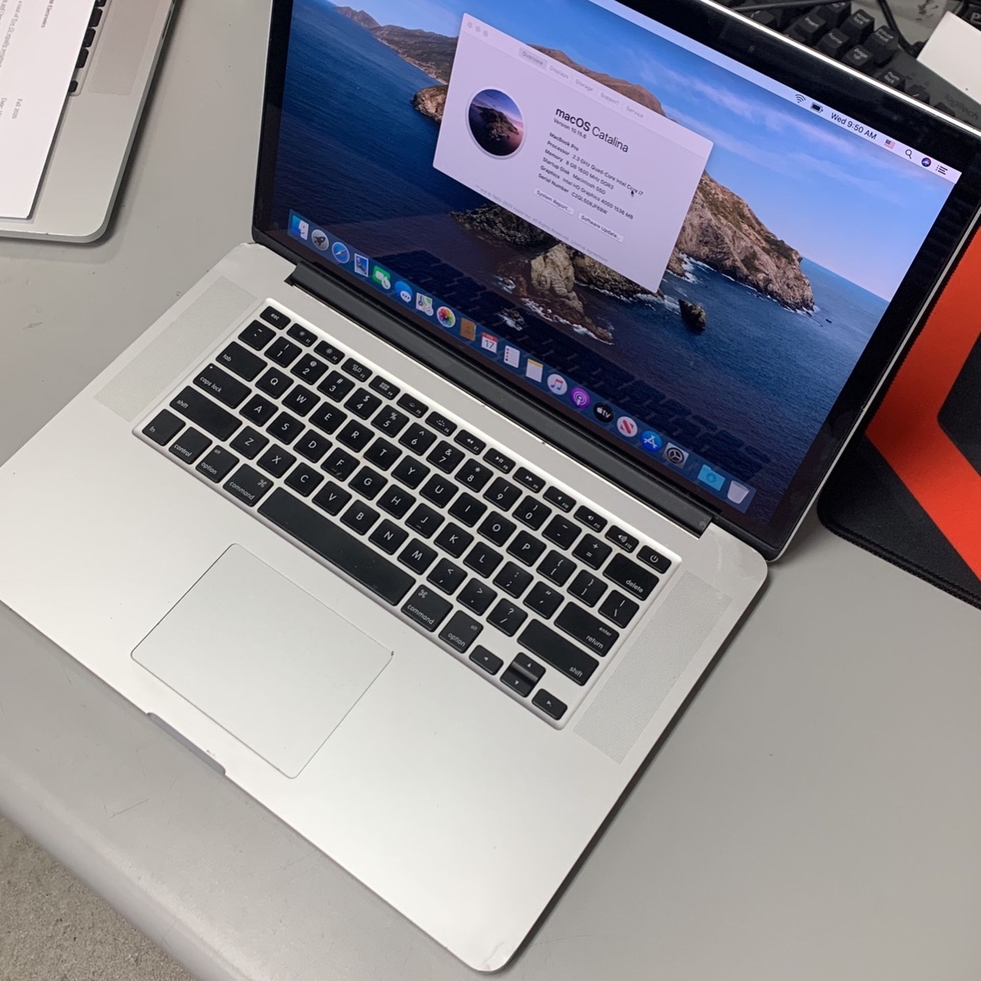 MacBook Pro Mid 2012 8GB 250GB GT650M