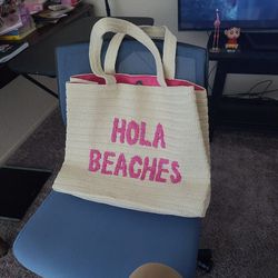 Hola Beaches ( Hello Beaches ) Brand New Tote Bag....