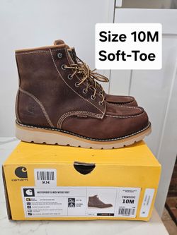 Carhartt Soft Toe Work Boots Size 10