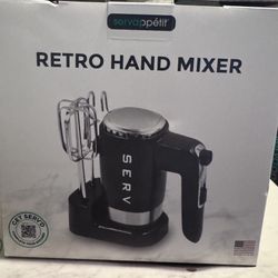 Retro Hand Mixer New Never Used 