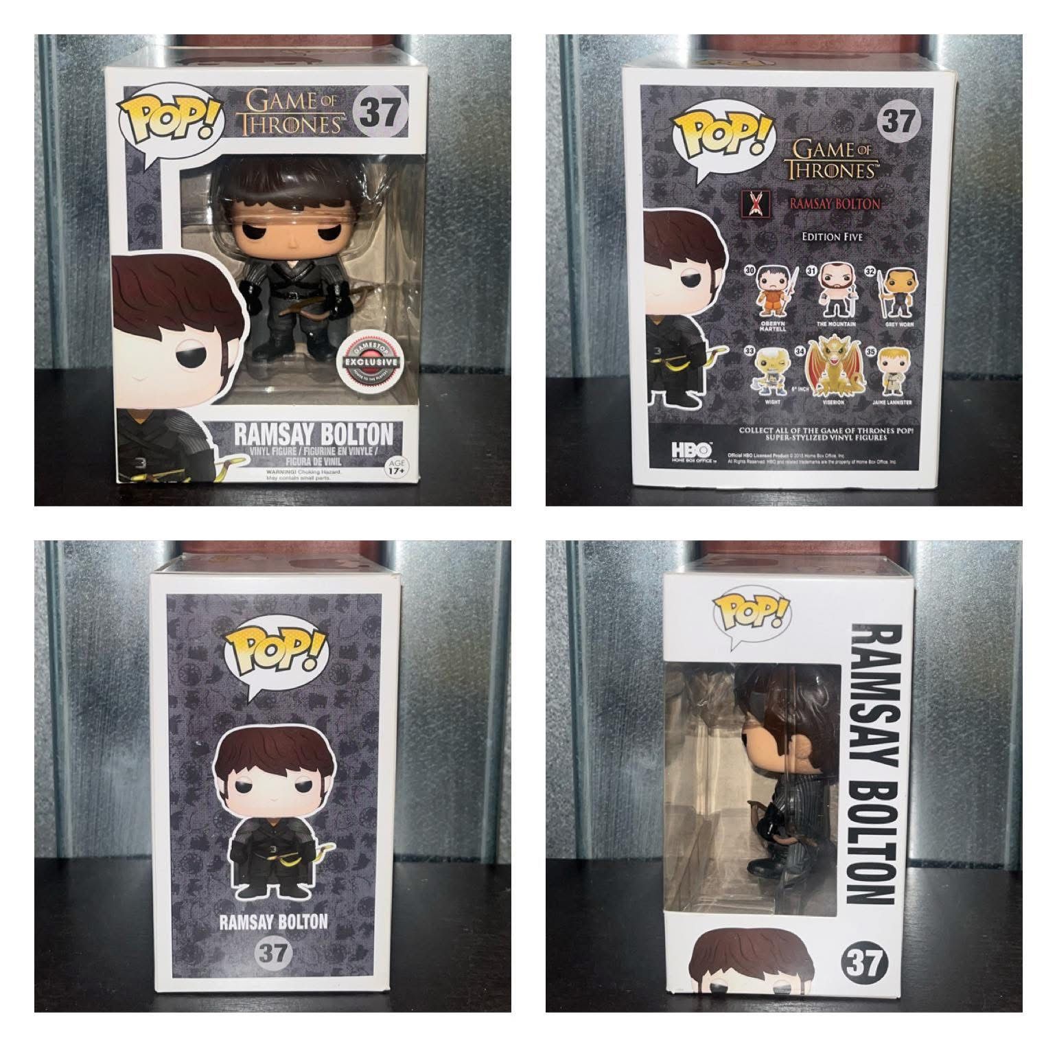 Funko Pop TV GAME OF THRONES Ramsay Bolton Exclusive