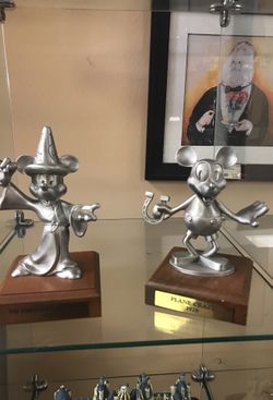 Pewter Disney Hudson Statues (Sold Separately)