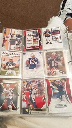 Tom Brady lot of 12 cards