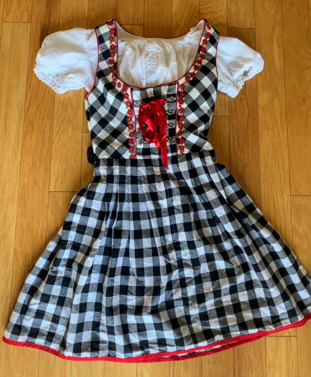 Dirndl, German Oktoberfest Dress Original and imported from Germany. Brand: Stockerpoint