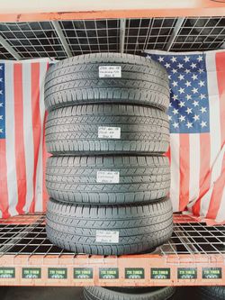 ✅ 4 USED TIRES 245/60R18 MICHELIN LATITUDE TOUR HP ALL SEASON GRAND TOURING 245 60 18