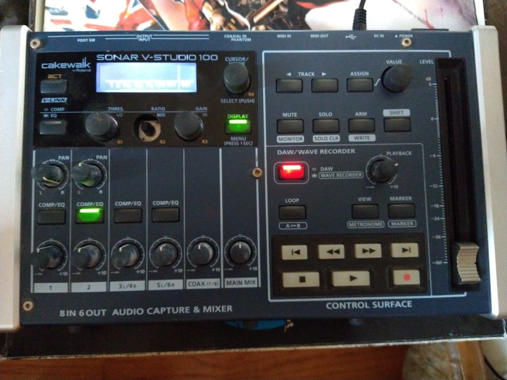 Cakewalk By Roland Sonar V-Studio 100 8 Track Digital Audio Workstation DAW  for Sale in Pittsburgh, PA - OfferUp