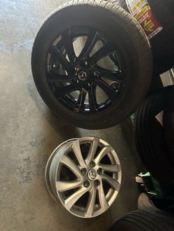 16” Mazda rims exchange program,,,firm price,,,