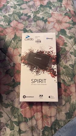 Cardo Spirit Bluetooth Motorcycle Intercom