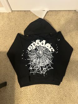 (BEST OFFER) Black and white spider hoodie