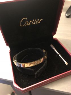 Cartier bracelet