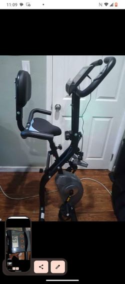 Exercise Bike with heart rate sensors OBO