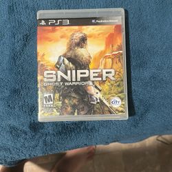 Sniper Ghost Warrior PS3