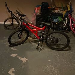  red dynacraft mtb bike
