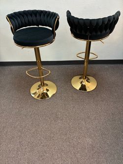 2 Pc Swivel Bar Stools