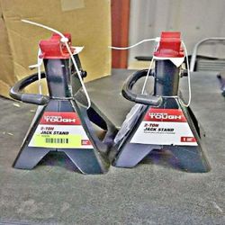 2-Ton Safety Stands - Rock-Solid Support System beautiful position