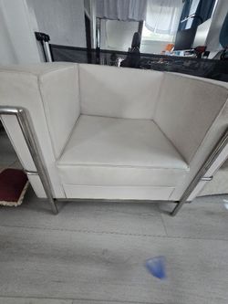 Light Pink Accent Chair