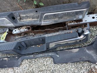 Ford f150 f 150 rear bumper complete