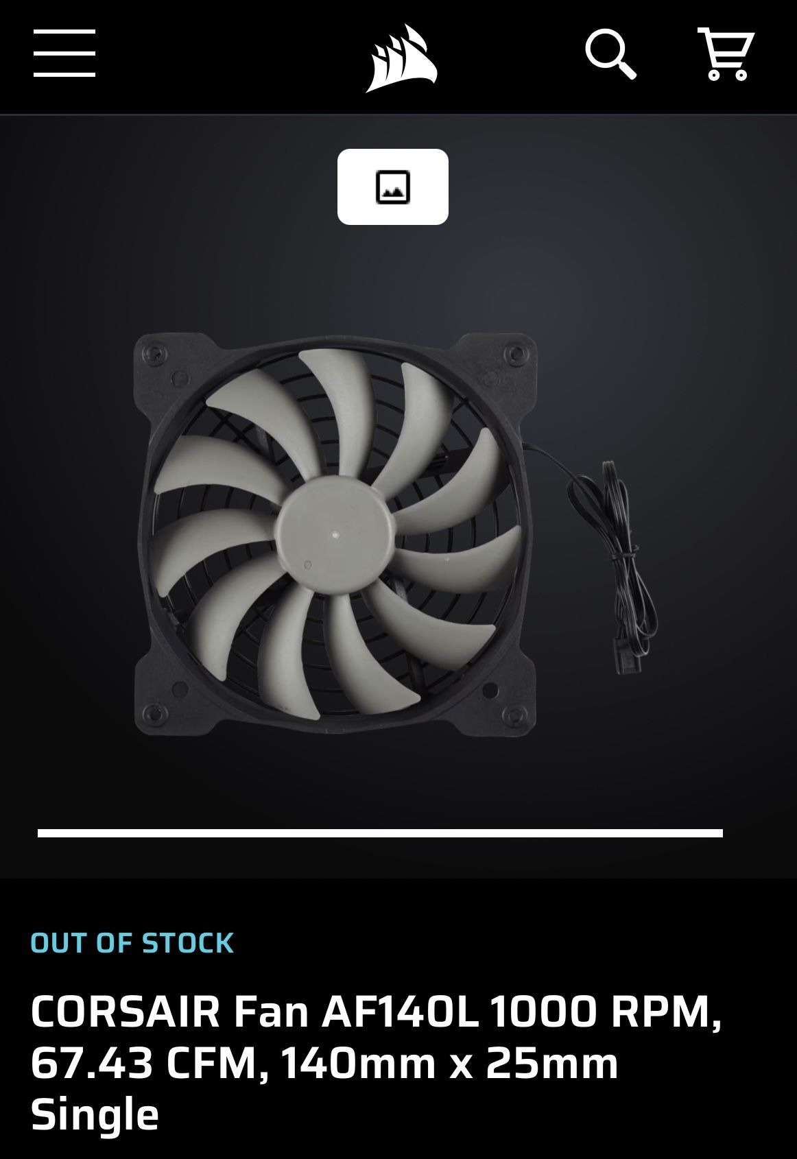 Corsair Case Fan