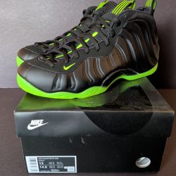 Nike Air Foamposite One Black Volt Mens Size 13-Deadstock/New In Box 