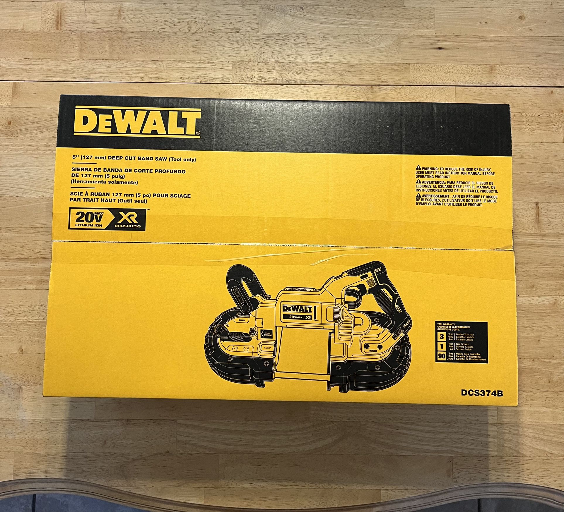 Dewalt 20V Deep Cut Band Saw