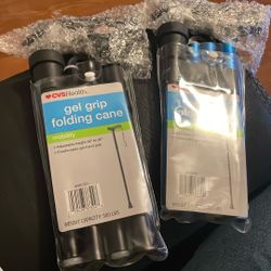 Gel Grip Folding Cane 