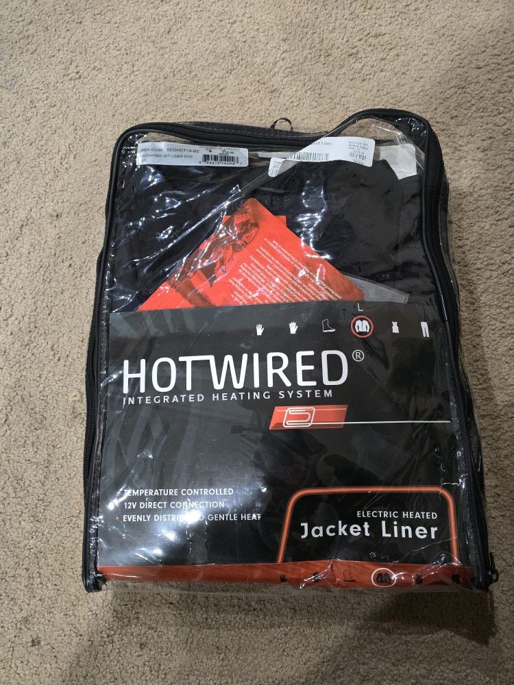 Hotwired Cold Gear Pants, Jacket, Gloves - size large