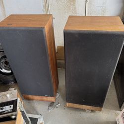 Vintage Polk Audio SDA II Series Reference Monitor System Pair