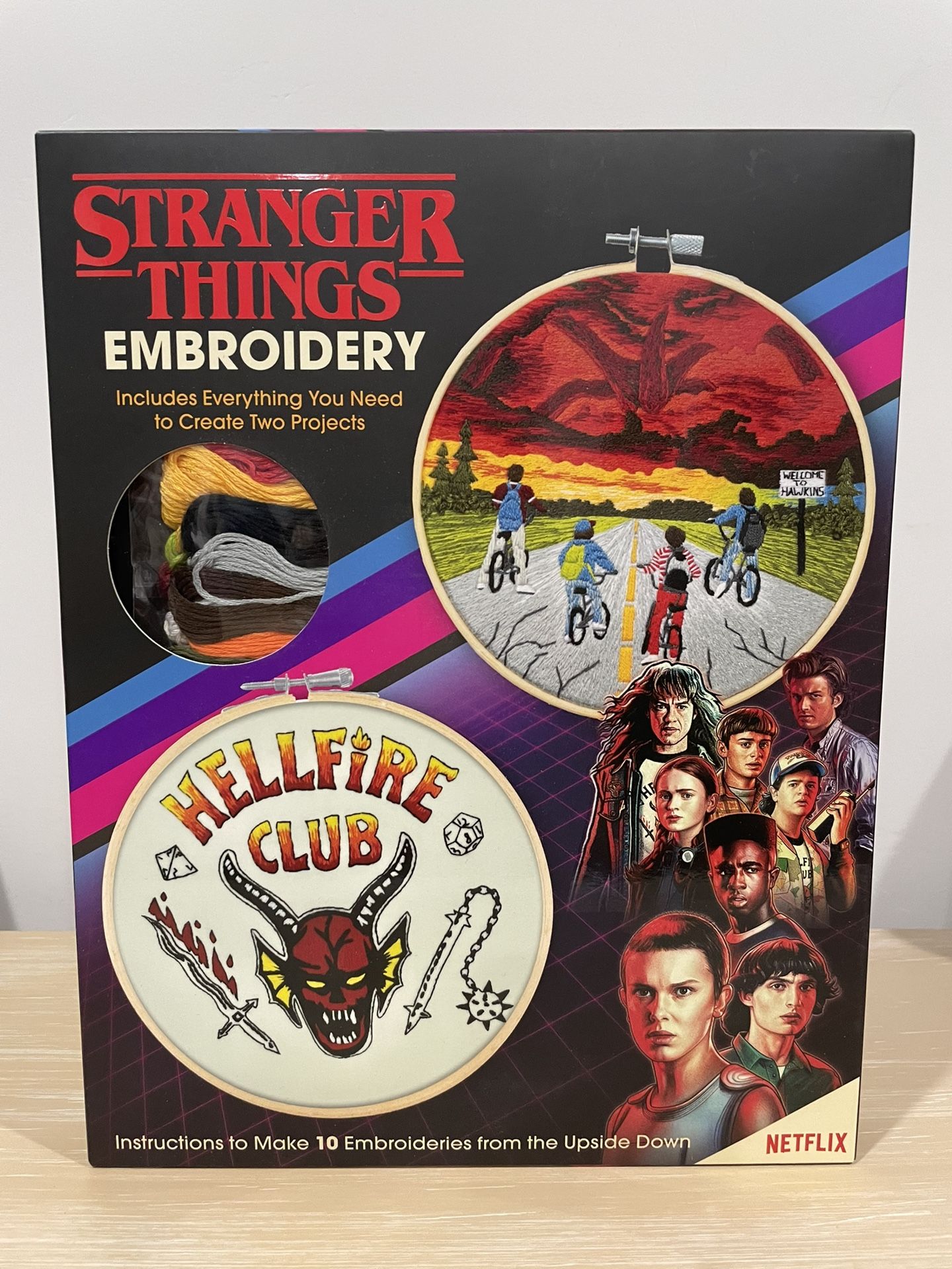Stranger Things Embroidery Kit