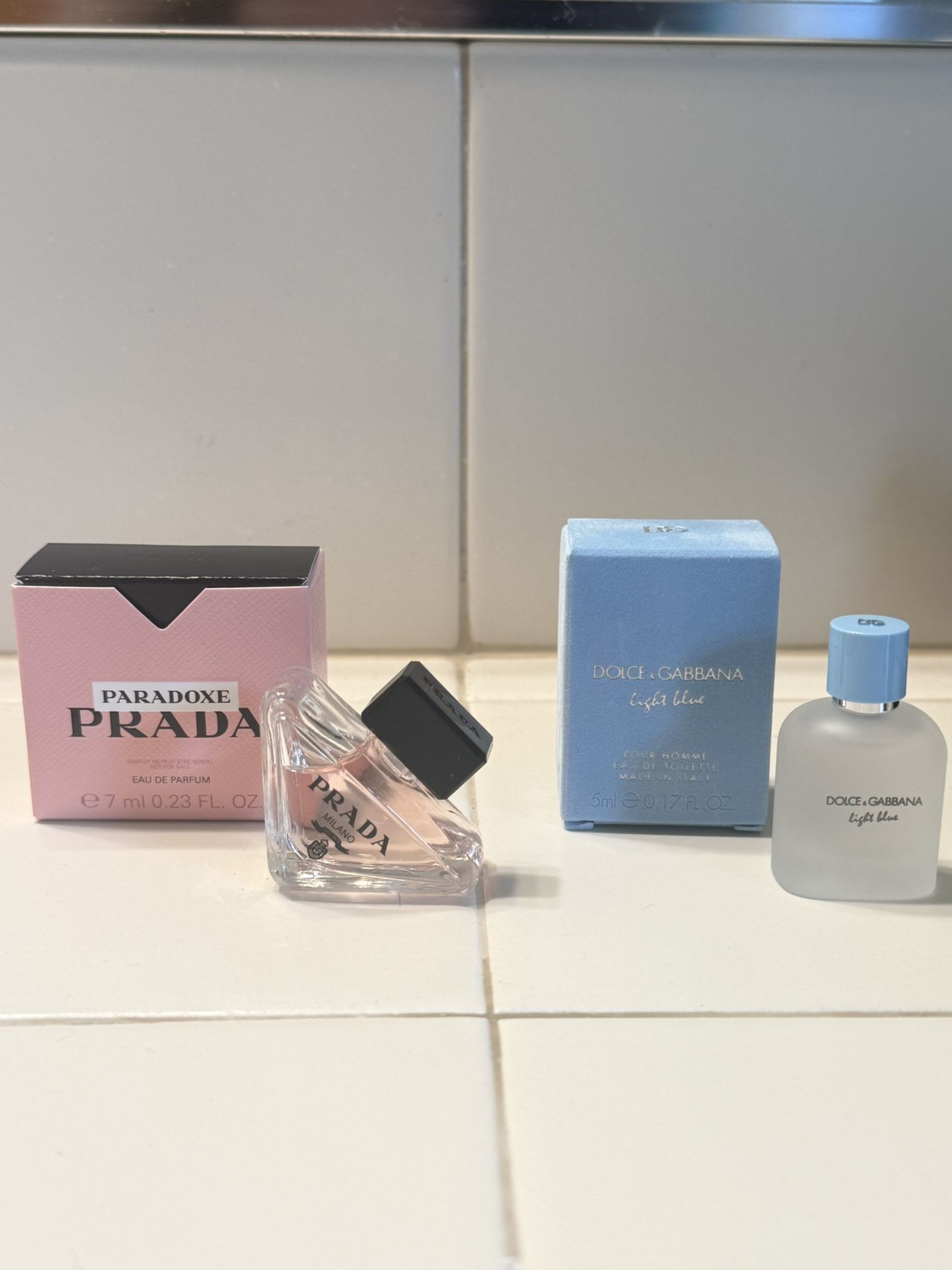 Prada + Dolce & Gabbana Perfume