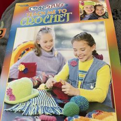 Teach Me To Crochet Book For Kids 