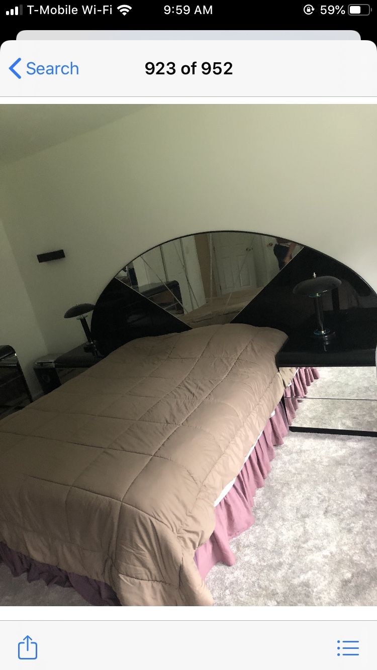 All mirror bedroom set