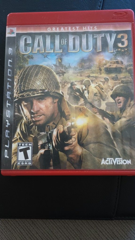 PS3 Call Of Duty 3 Game