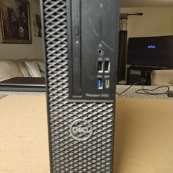 Dell Precision SFF 3430 i7 32gb Ram 1.256TB Drive 3.2ghz AMD Radeon Pro GPU