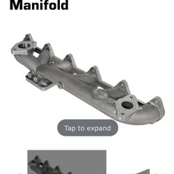 Blade runner Ported Ductile Iron Exhaust Manifold Dodge Diesel Truck 07.5-18 L6-6.7L