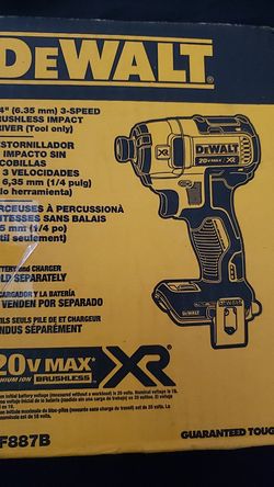 DEWALT 1/4 (6.35MM) 3 SPEED IMPACT