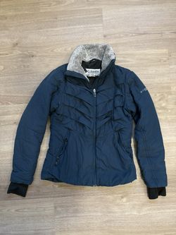 Dark Blue Columbia Winter Jacket