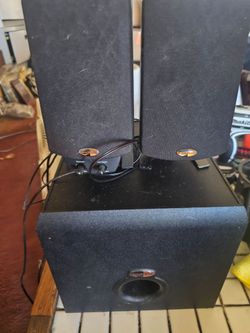 Klipsch ProMedia 2.1 THX Computer Speaker System - Works Great - $75