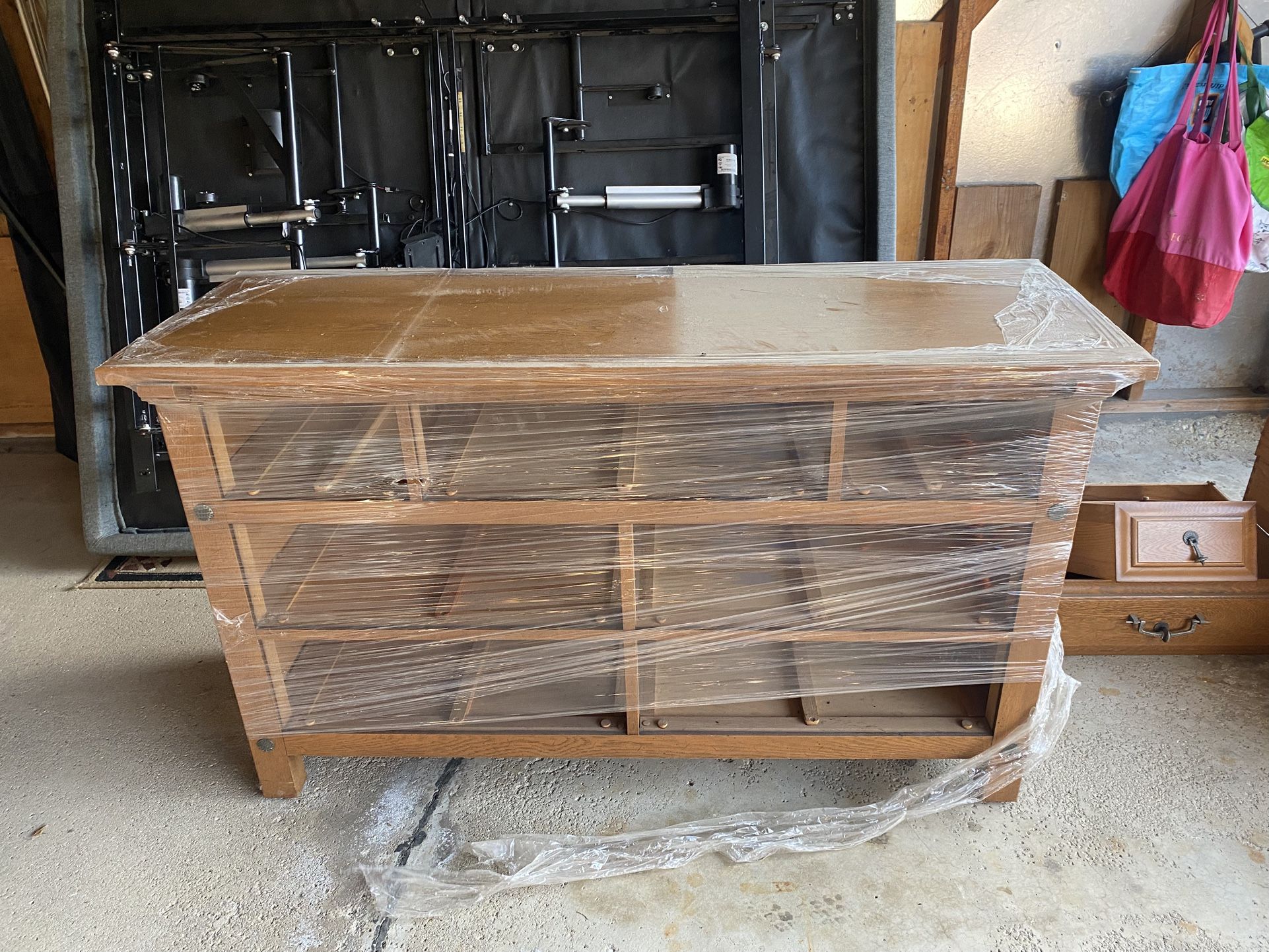 Dresser + Nightstand Set – $50 (Light Brown)