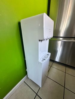 White Freestanding Water Cooler Dispenser