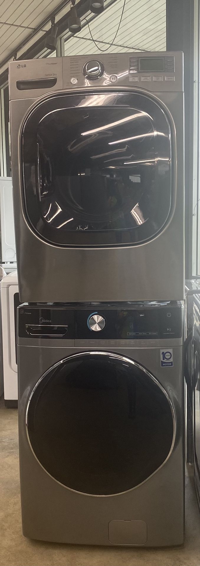 Stackable New Washer And Gentle Used Dryer