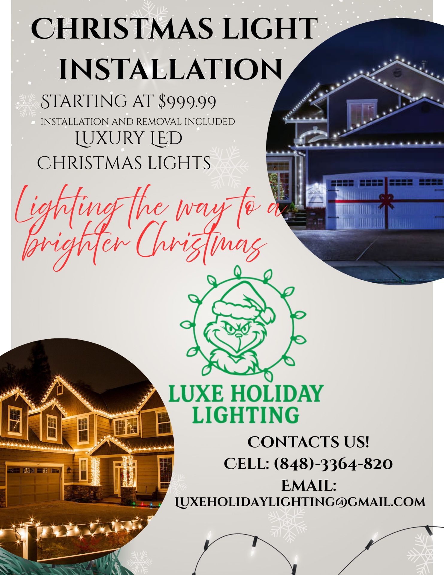 Christmas Lights Installation