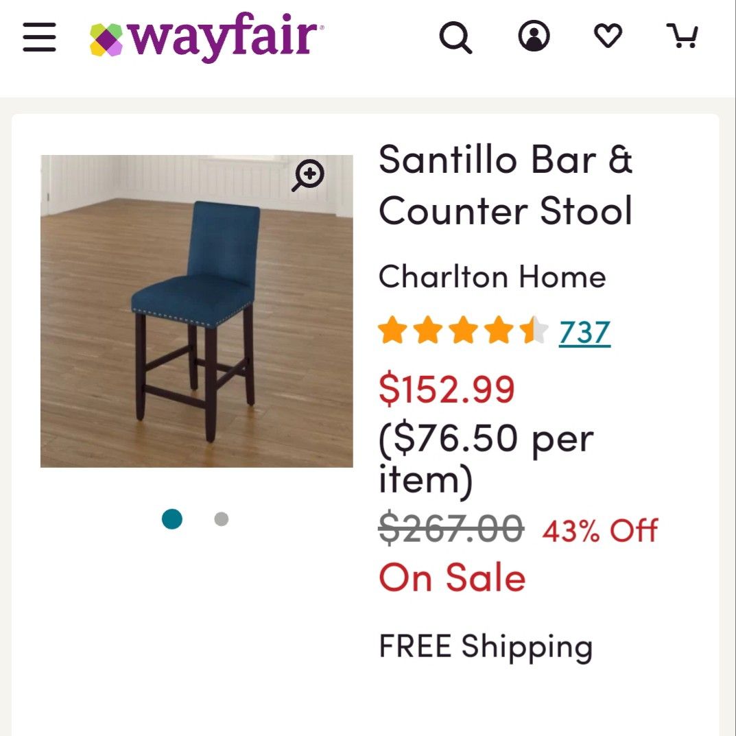 Santillo bar stool