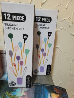 12pc Silicon kitchen set