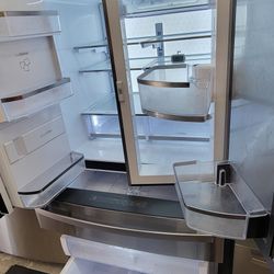 GE Profile French 4-Door Stainless Refrigerator With Warranty Delivery Available Fee depends on Address 🚚 🛻 🏠 