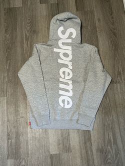 Supreme Grey Pullover Hoodie